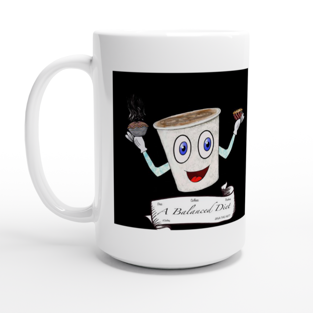 White 15oz Ceramic Mug